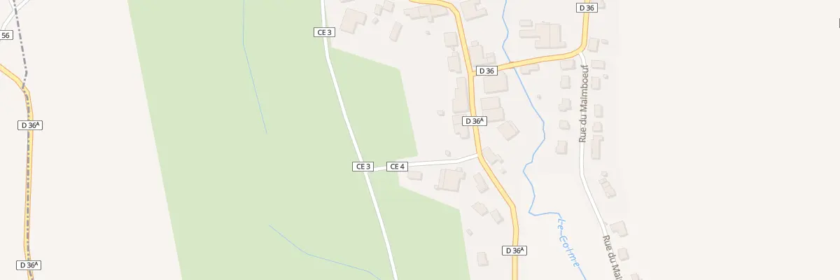 Plan du 48 Rue du Colmé à Évaux-et-Ménil