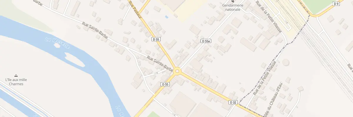 Plan du 1 Rue Pasteur à Charmes
