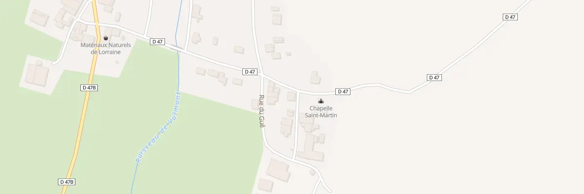 Plan du 6 Rue Saint Martin à Thézey-Saint-Martin