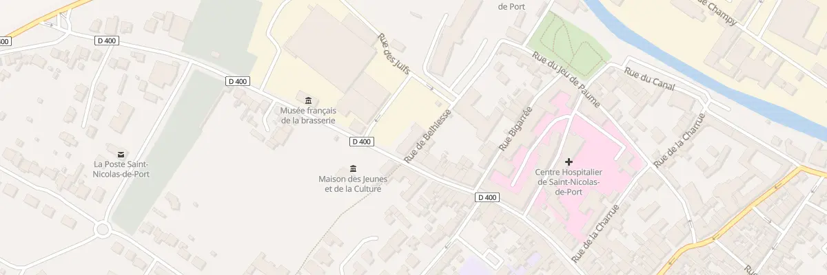 Plan du 50 Rue Charles Courtois à Saint-Nicolas-de-Port