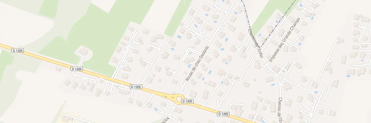 Plan du 123 Rte de chez Desbois à Nangy