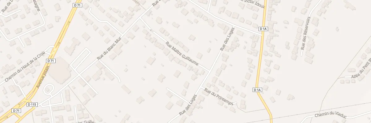 Plan du 16 Rue Maître Guillaume à Saint-Nicolas-de-Port