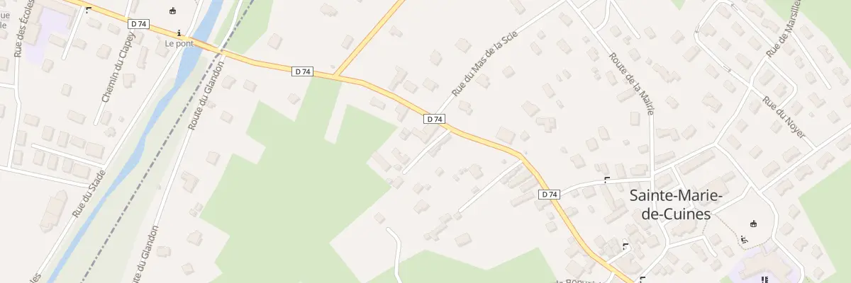 Plan du 5027 Riere Boeuf à Sainte-Marie-de-Cuines