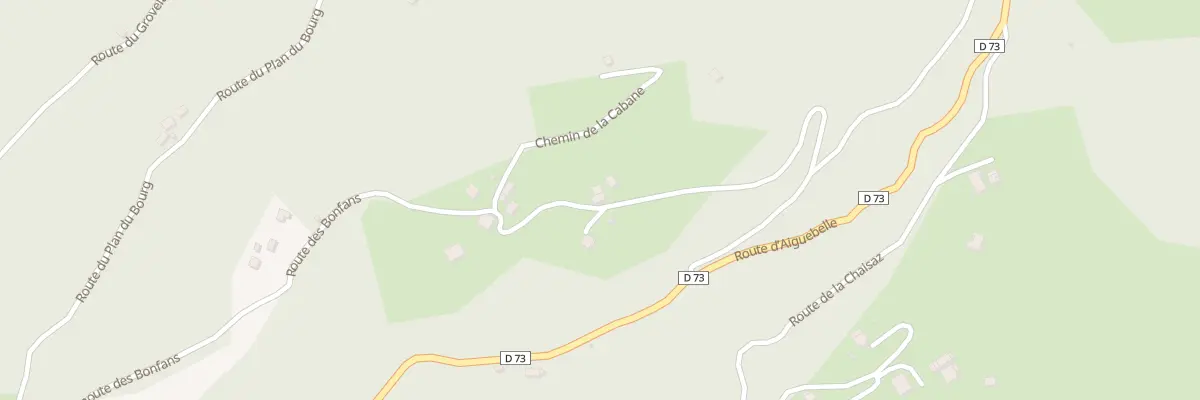 Plan du 5191 Les Bonfans à Saint-Georges-d’Hurtières