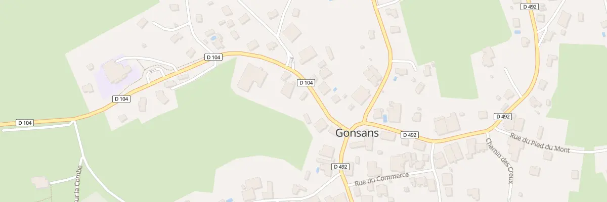 Plan du 5024 Rue du Card Bargeon à Gonsans