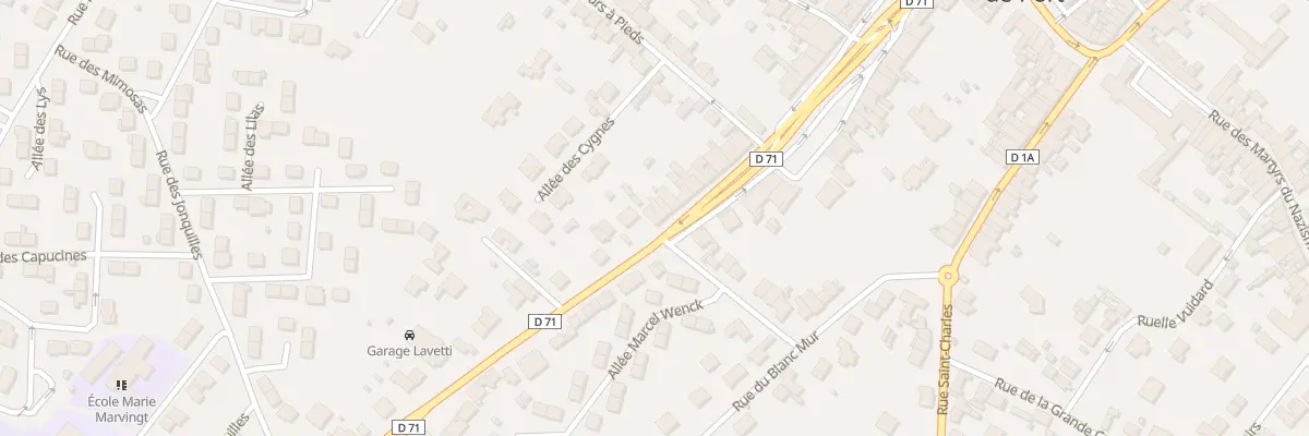 Plan du 50 Av Jolain à Saint-Nicolas-de-Port