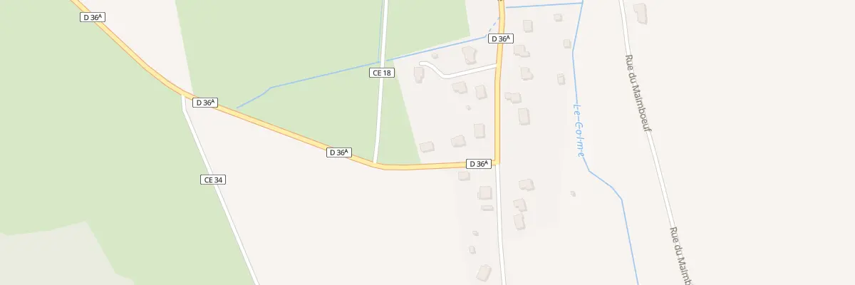 Plan du 68 Rue du Char d’Argent à Évaux-et-Ménil