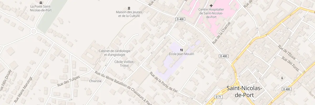 Plan du 13 Rue Pierre Jacobi à Saint-Nicolas-de-Port