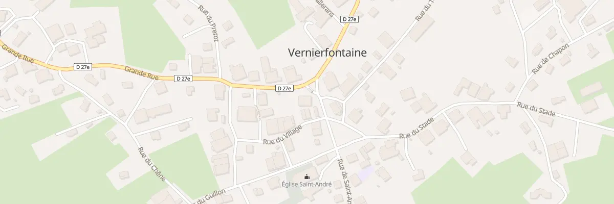 Plan du 9 Gr Grande Rue à Vernierfontaine