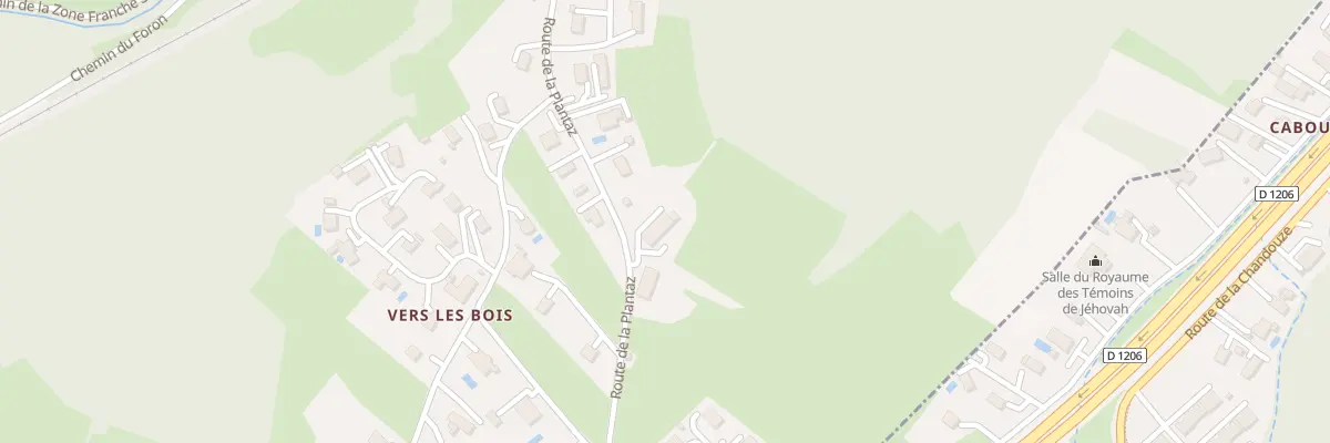 Plan du 551 Rte de la Plantaz à Juvigny