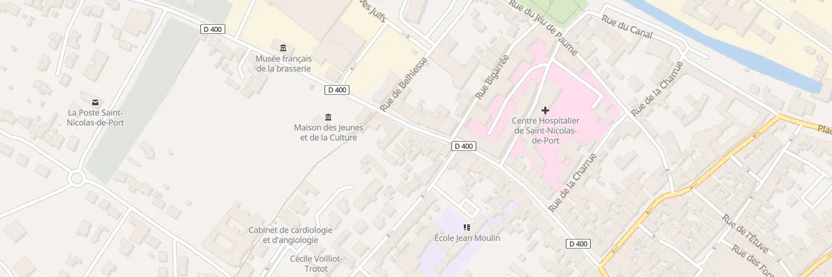 Plan du 63 Rue Charles Courtois à Saint-Nicolas-de-Port