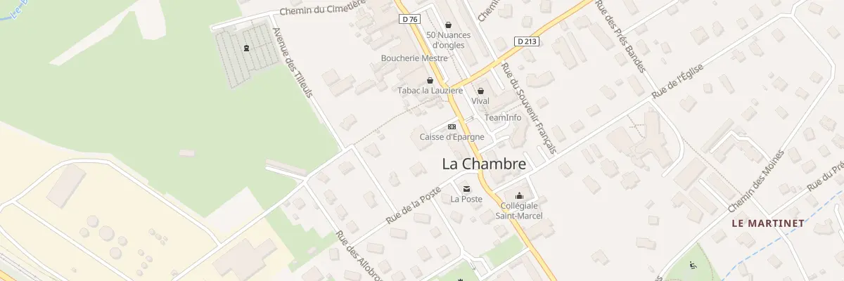 Plan du 5060 Chef Lieu à La Chambre