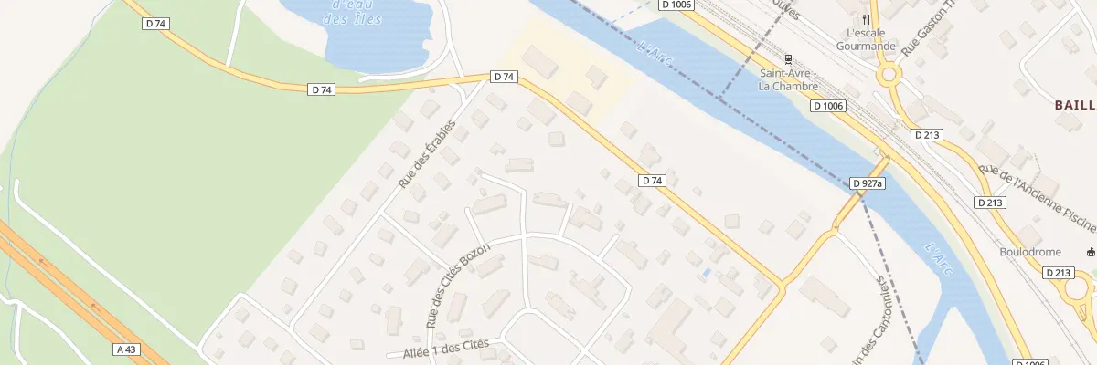 Plan du 5053 All 2 des Cites à Saint-Étienne-de-Cuines