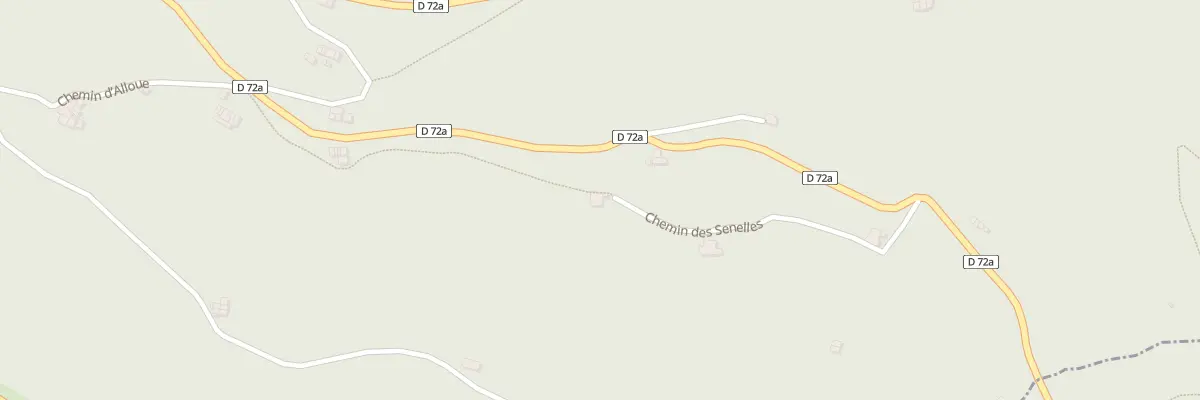 Plan du 5119 Les Senelles à Bonvillaret