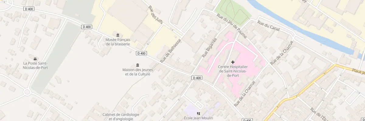 Plan du 44 Rue Charles Courtois à Saint-Nicolas-de-Port