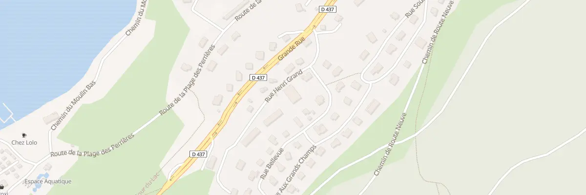 Plan du 7 Rue Henri Grand à Malbuisson