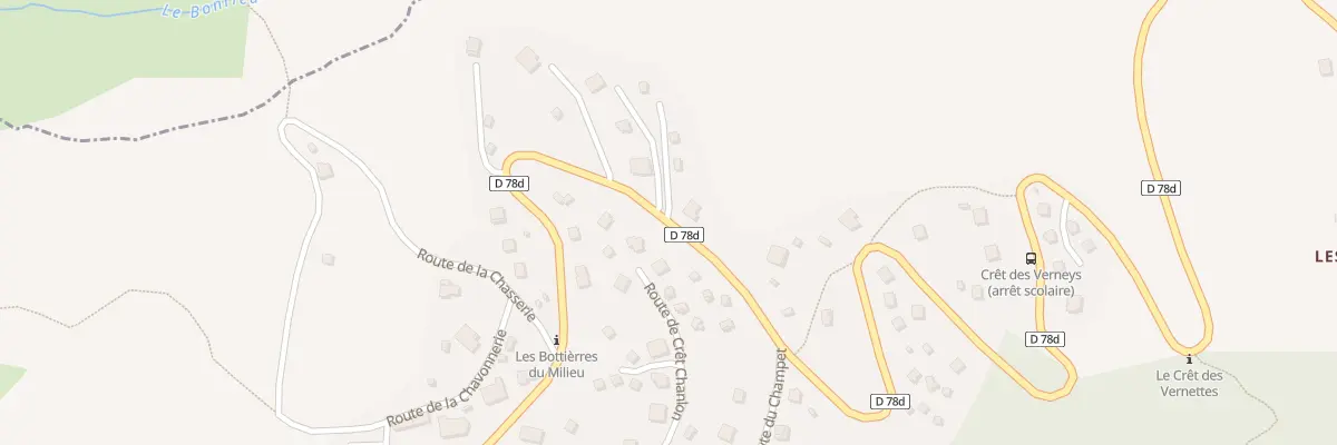 Plan du 5101 Bottiere d’En Bas à Saint-Pancrace