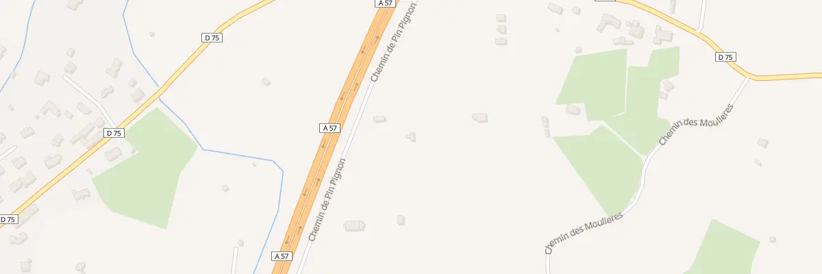 Plan du 5977 Les Moulieres à Gonfaron