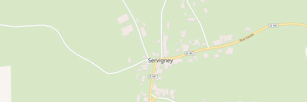 Plan du 2 Pl de la Mairie à Servigney