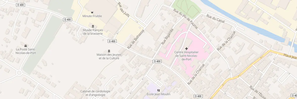 Plan du 42 Rue Charles Courtois à Saint-Nicolas-de-Port