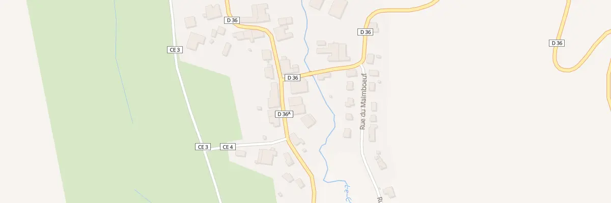 Plan du 35 Rue du Colmé à Évaux-et-Ménil