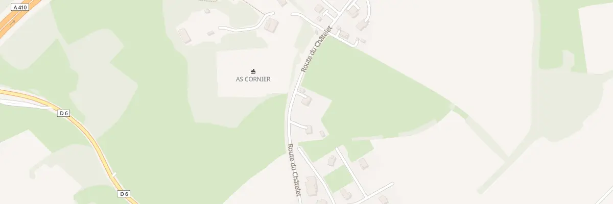 Plan du 374 Rte du Châtelet à Cornier