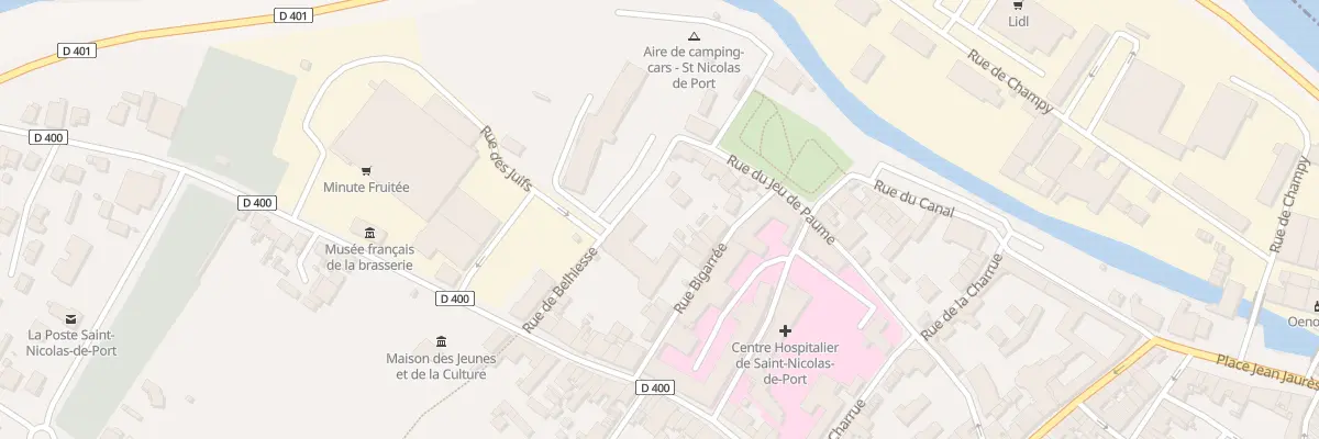 Plan du 9 Rue Bigarrée à Saint-Nicolas-de-Port