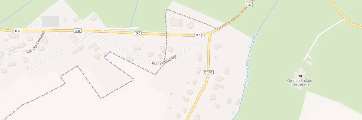 Plan du 12 Rue Jacqueney à Villers-lès-Luxeuil