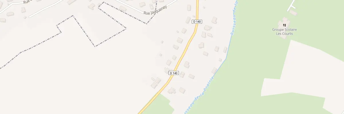 Plan du 11 Rue de la Croix de Lallevaux à Villers-lès-Luxeuil