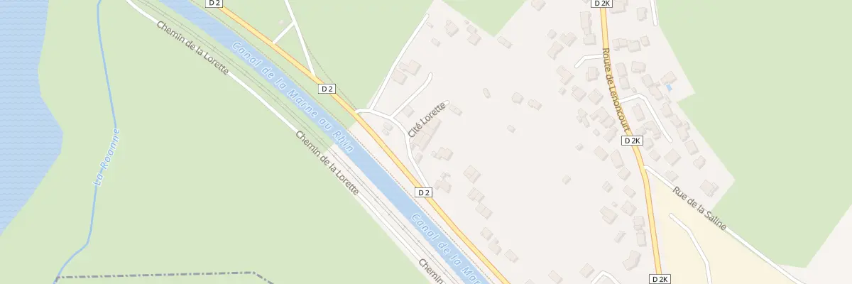 Plan du 10 Cite Lorette à Varangéville