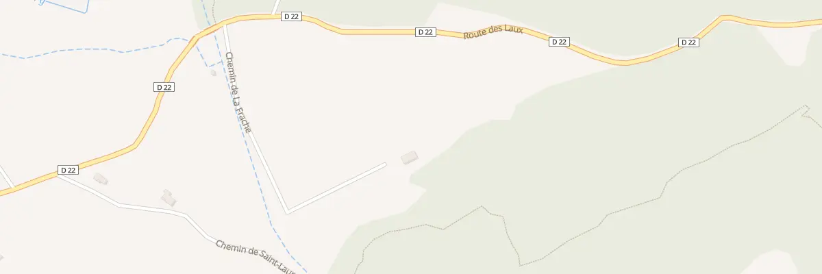 Plan du 402 Che Chemin de la Frache à Marcoux