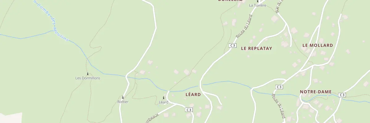 Plan du 5132 Leard à Jarrier