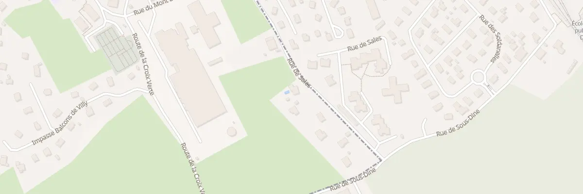 Plan du 540 Rue de Sales à Eteaux