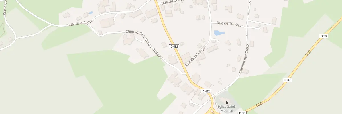Plan du 14 Rue de l’Eglise à Gonsans