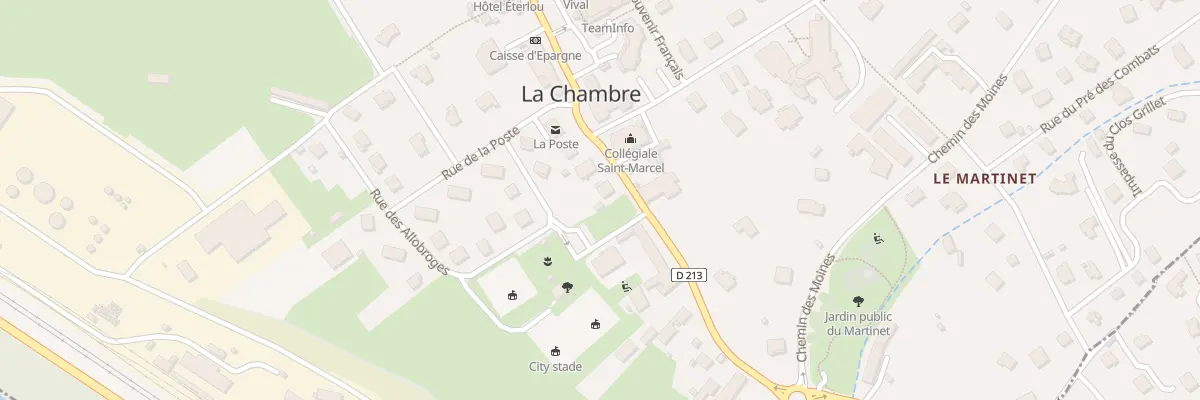 Plan du 217 Gr Grande Rue à La Chambre