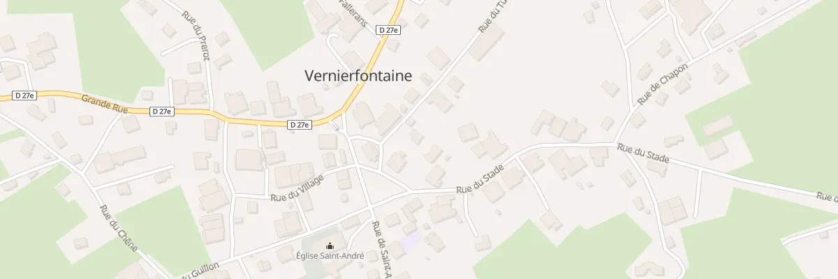 Plan du 5001 Rue du Turlu à Vernierfontaine