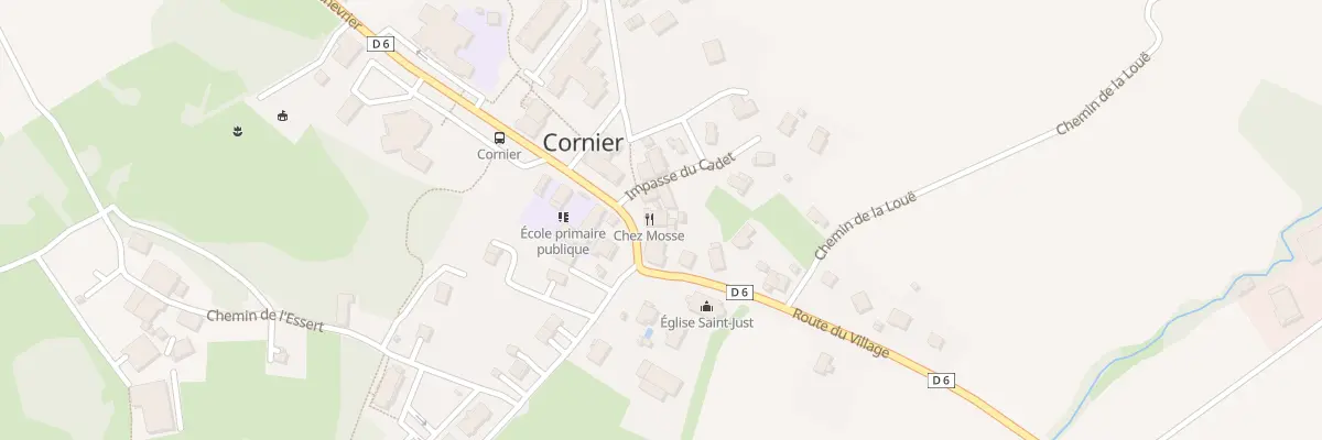 Plan du 38 Pl du Tilleul à Cornier