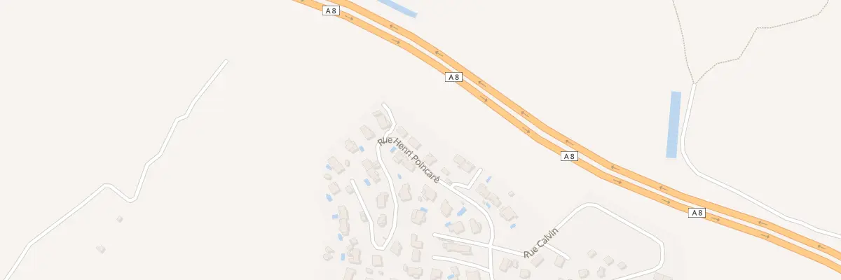 Plan du 735 Rue Poincare au Luc