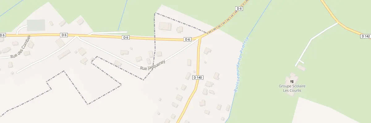 Plan du 1 Rue de la Croix de Lallevaux à Villers-lès-Luxeuil