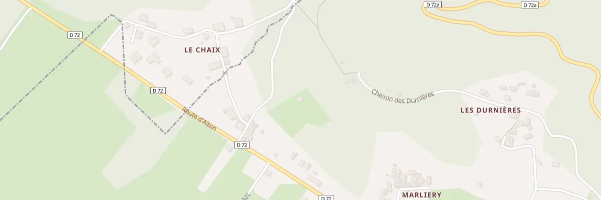 Plan du 5033 Le Chaix à Val-d’Arc