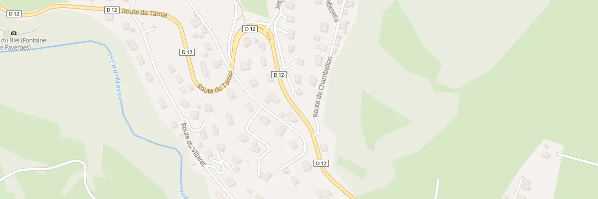 Plan du 20 Che de Chez Saillet à Faverges-Seythenex