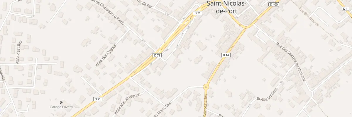 Plan du 23B Av Jolain à Saint-Nicolas-de-Port
