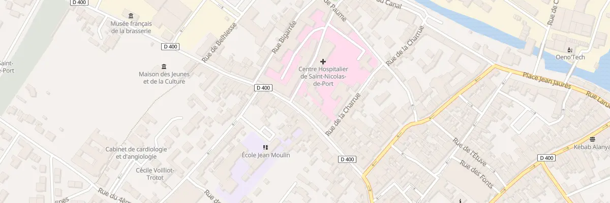 Plan du 34 Rue Charles Courtois à Saint-Nicolas-de-Port
