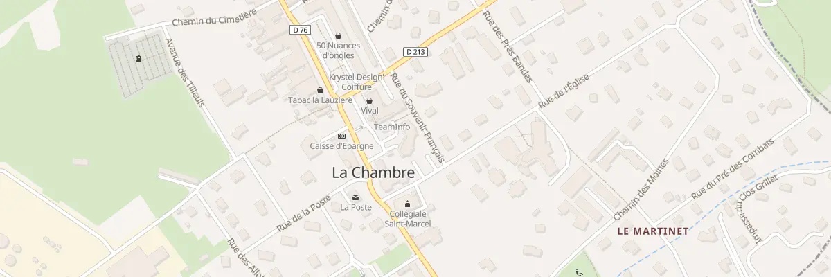 Plan du 51 Rue du Souvenir Français à La Chambre