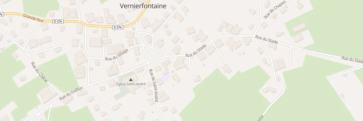Plan du 122 Rue du Liétard à Vernierfontaine