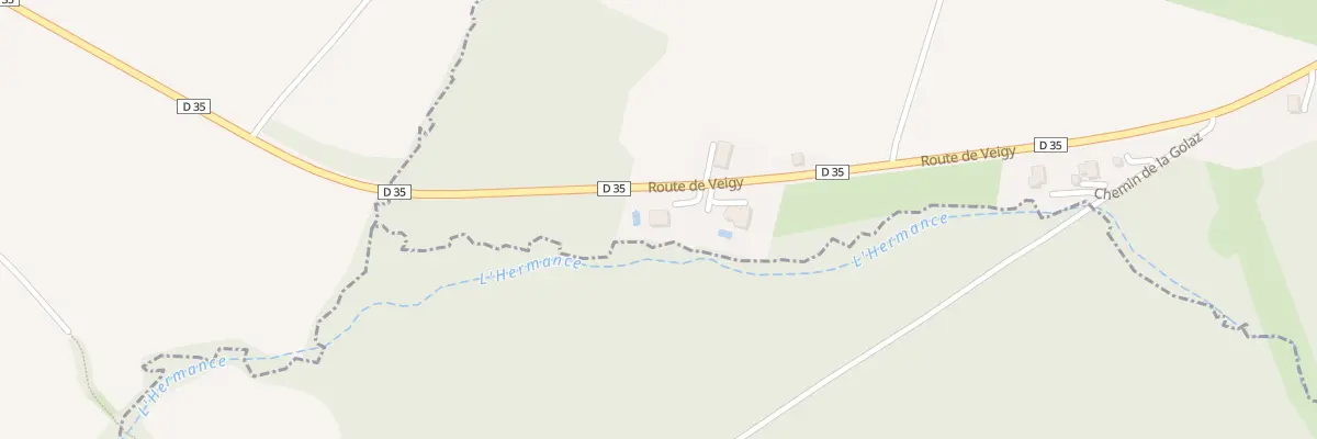 Plan du 1141 Rte de Veigy à Loisin