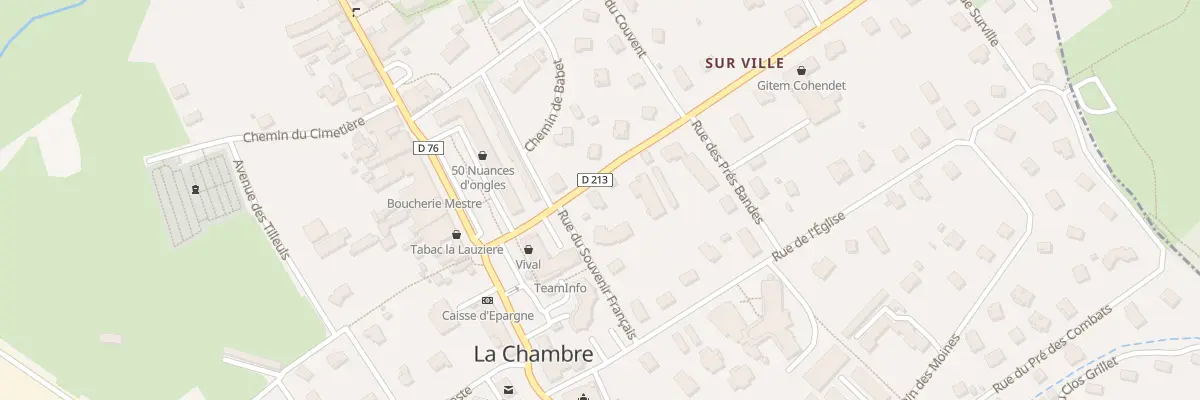 Plan du 46 Rte de Saint-Martin à La Chambre