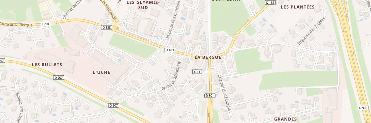 Plan du 19 Rte de Montagny à Cranves-Sales
