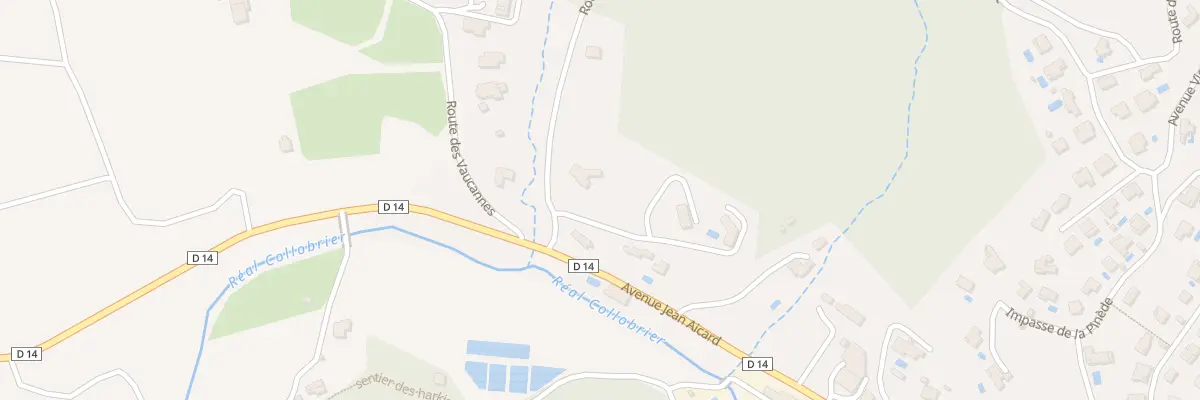 Plan du 30 Rte du Coulet à Collobrières