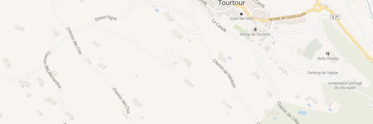 Plan du 5302 Grand Vigne à Tourtour